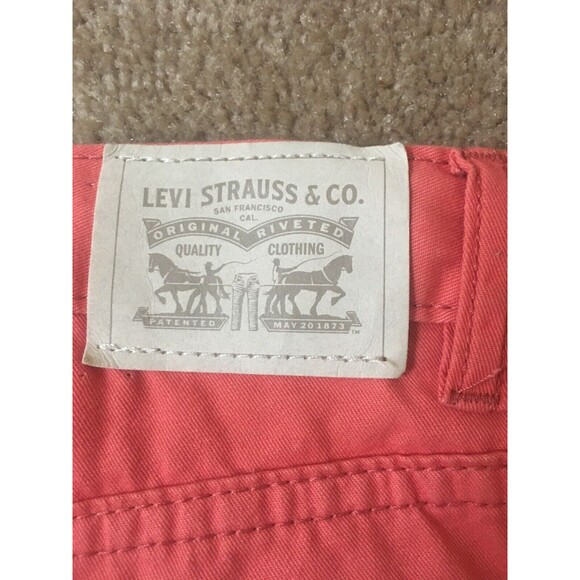 Levi's Boys Casual Shorts Pockets Size 4 Regular Peachish - Picture 10 of 11